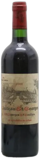 image du vin Château Saint-Georges Côte Pavie Grand Cru Classé