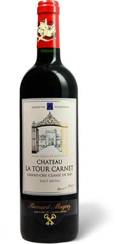 aperçu du vin Château la Tour Carnet 2020 4ème Cru Classé