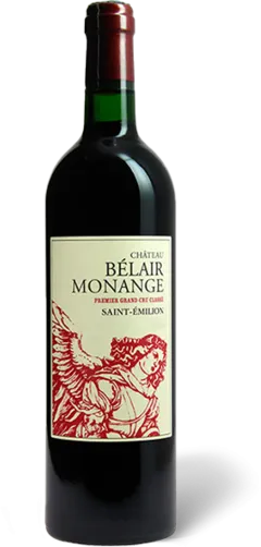 vue du vin Château Bélair-Monange