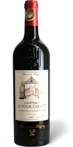 aperçu du vin Château la Tour Carnet 2020 4ème Cru Classé