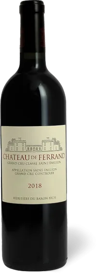 photo du vin Château de Ferrand Grand Cru Classé
