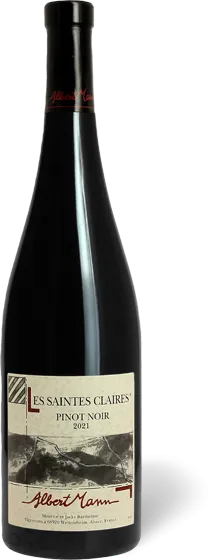 aperçu du vin Alsace Aoc Pinot Noir Clos de la Faille Albert Mann 2022