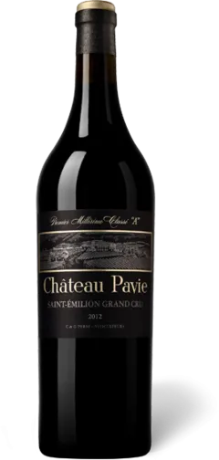 vue du vin Château Pavie