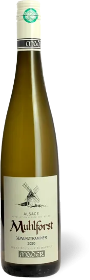 image du vin Jean Becker "Vendanges Tardives Rimelsberg" Gewurztraminer Blanc Moelleux Bio