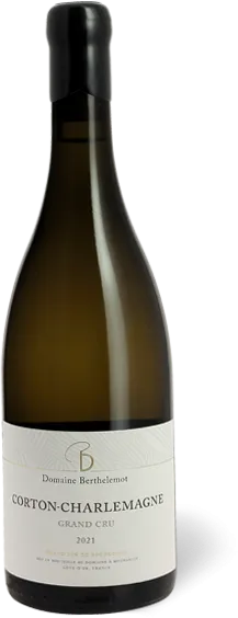 capture du vin Grand Cru 2022 Corton-Charlemagne Domaine Berthelemot
