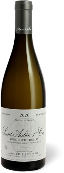 photo du vin Domaine Marc Colin "les Combes" 1er Cru Saint-Aubin Blanc