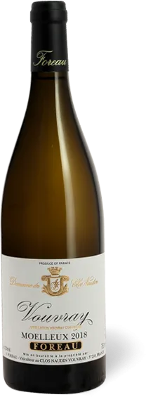 capture du vin Vouvray Sec 2018 Clos Naudin