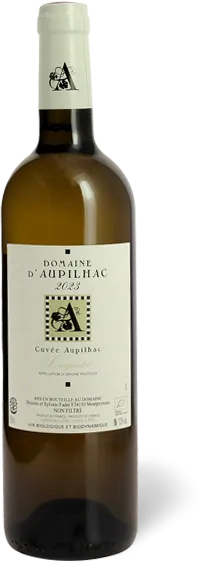 illustration du vin Domaine d’Aupilhac Languedoc Cocalières Blanc 2024
