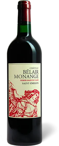 vue du vin Château Bélair-Monange