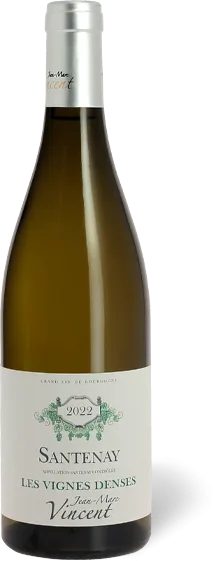 photo du vin Jean-Marc Vincent Santenay Blanc "Vignes Denses" 2021