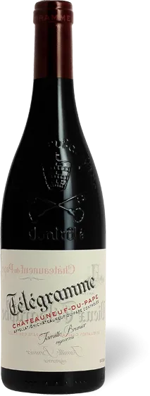 photo du vin Châteauneuf-du-Pape Télégramme Vignobles Brunier