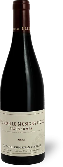 photo du vin Domaine Christian Clerget "les Charmes" 1er Cru Chambolle Musigny Rouge Bio