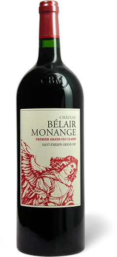 vue du vin Château Bélair-Monange
