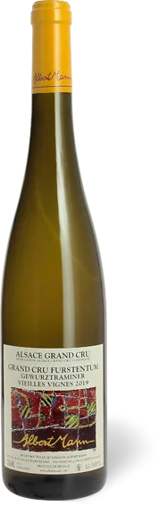photo du vin Pinot Gris Grand Cru Furstenum 2020 Domaine Albert Mann