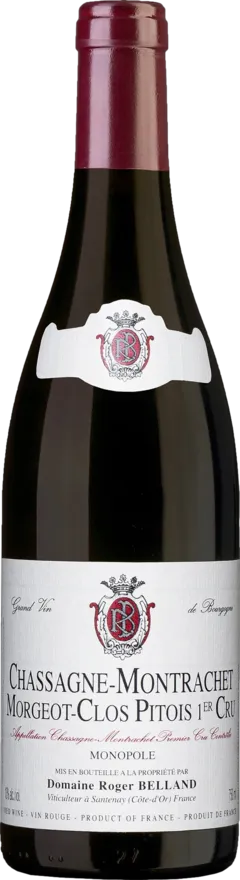 image du vin Domaine Roger Belland Chassagne Montrachet Premier Cru Morgeot Clos Pitois 2023