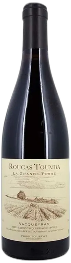 vue du vin Vacqueyras les Restanques de Cabassole Roucas Toumba