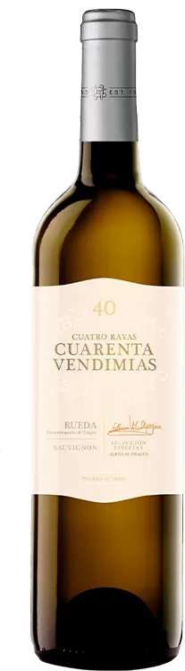 illustration du vin Cuatro Rayas Cuarenta Vendimias Sauvignon Blanc
