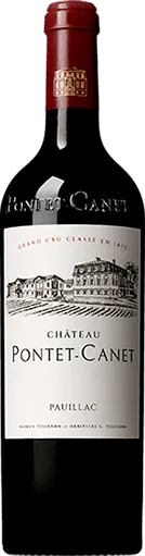 vue du vin Château Pontet Canet 2020 Bois