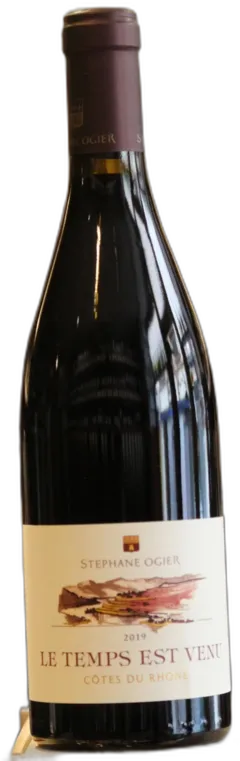 photos du vin Domaine Stéphane Ogier Côtes du Rhône "le Temps Est Venu" Rouge 2024