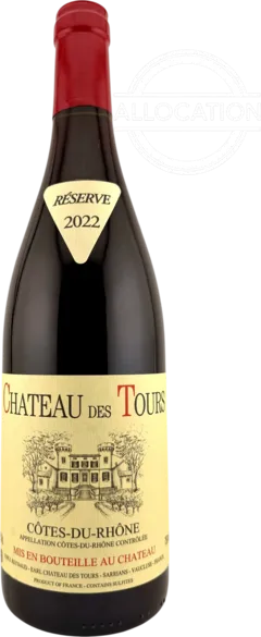 photo du vin Rayas Chateau des Tours Cotes du Rhone Grande Reserve, Rhone, France 2002