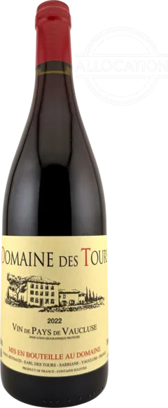 photo du vin Domaine des Tours