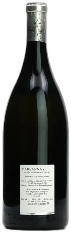 photo du vin Cuvée Saint Urbain Blanc Magnum Founier
