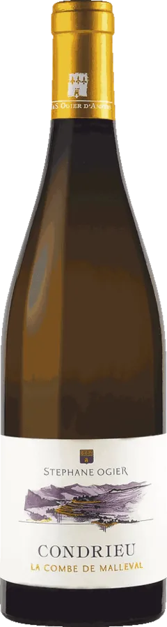 vue du vin la Combe de Malleval Stéphane Ogier Blanc