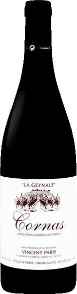 illustration du vin Cornas la Geynale Vincent Paris
