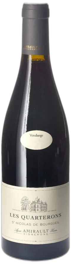 image du vin Aoc Saint-Nicolas de Bourgueil "les Quarterons" Agnès et Xavier Amirault