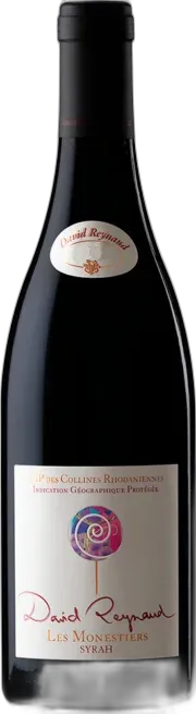 photo du vin Igp Collines Rhodaniennes Syrah les Monestiers Domaine les Bruyères David Reynaud