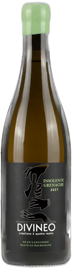 photo du vin "Fusion Blanche" Vermentino/Grenache Divineo Création à Quatre Mains