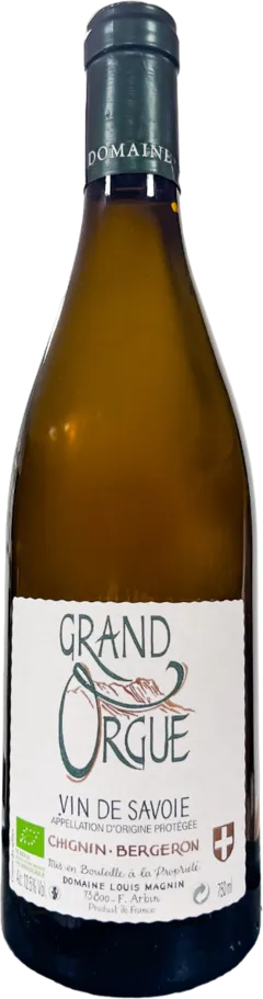 photos du vin Chignin Bergeron Grand Orgue 2017 Domaine Louis Magnin