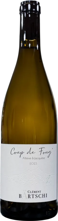 vue du vin Igp Allobroges "Coup de Foug" Altesse/Jacquère Clément Bartschi