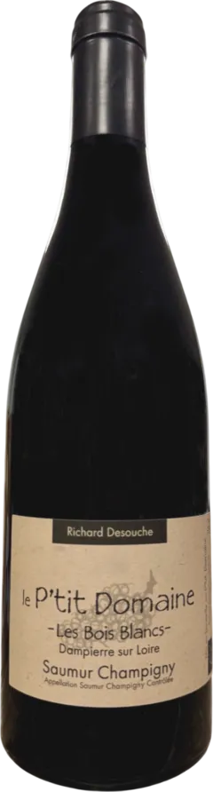 image du vin Aoc Saumur-Champigny les Bois Blancs le p’Tit Domaine Richard Desouche