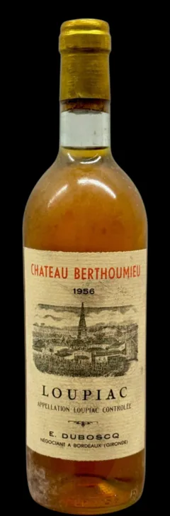 image du vin Château Berthoumieu 1956