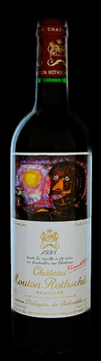 image du vin Château Mouton Rothschild 1998