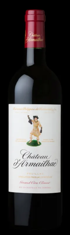 capture du vin Château d’Armailhac 2020