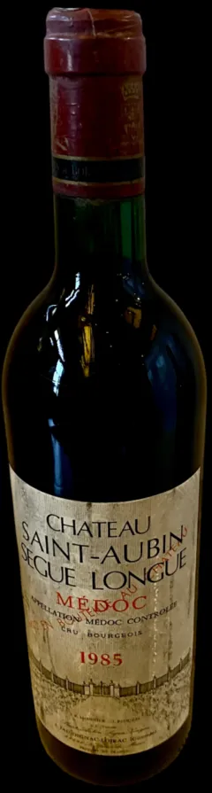 photo du vin Château Saint-Aubin Segue Longue 1985