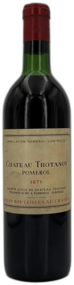 photo du vin Château Trotanoy