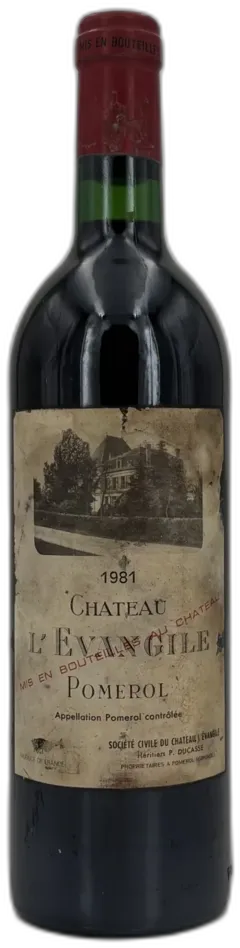 image du vin Château l’Evangile
