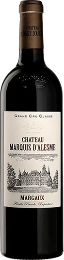 vue du vin Marquis d’Alesme