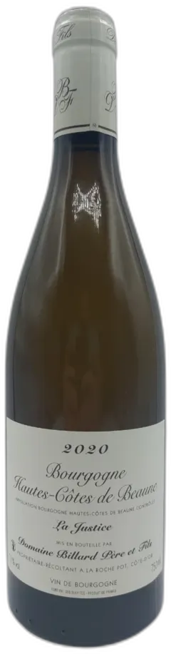 photo du vin Hautes Cotes de Beaune Blanc la Justice Dom Billard