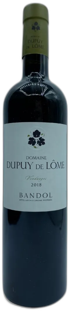 photo du vin Bandol Domaine Dupuy de Lome Rouge Aop
