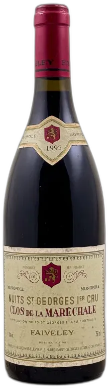photo du vin Domaine Faiveley Nuits-Saint-Georges 1er Cru Clos de la Maréchale 1985
