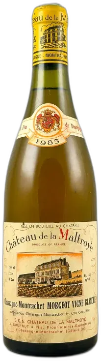 photo du vin la Maltroye Chassagne Montrachet 1er Cru "Morgeot Vigne Blanche" 1985