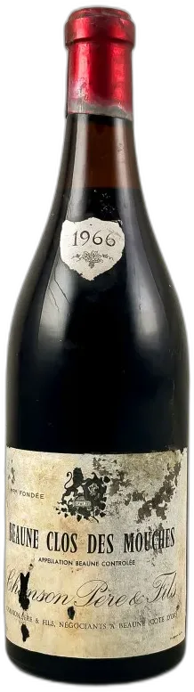 photos du vin Chanson Beaune 1er Cru "Clos des Mouches" 1966