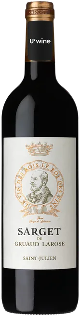 image du vin Sarget de Gruaud Larose