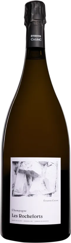 image du vin Domaine Etienne Calsac Champagne Extra-Brut 1er Cru Blanc de Blancs "les Rocheforts" Blanc nv Dégorgement 01