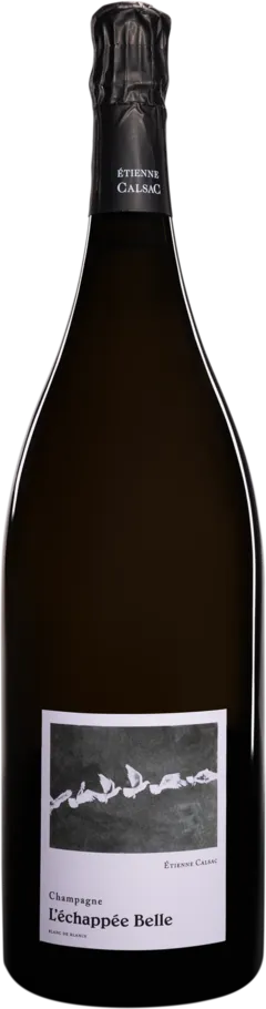 vue du vin Domaine Etienne Calsac Champagne Extra-Brut Blanc de Blancs "l'Echappée Belle" Blanc nv Dégorgement 12 2025