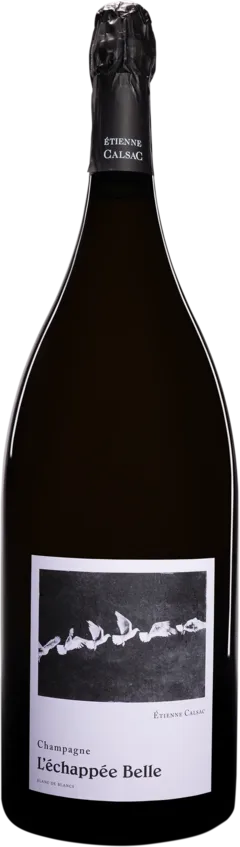 vue du vin Domaine Etienne Calsac Champagne Extra-Brut Blanc de Blancs "l'Echappée Belle" Blanc nv Dégorgement 12 2025